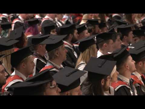 UCLan Graduation Ceremony: Wednesday 12 July 2017 – Afternoon
