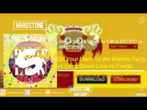 Gregor Salto & Wiwek vs TJR vs ETC ETC vs Mike Cervello-On You Mark v WWP v DDL v Fuego (HS1 Mashup)