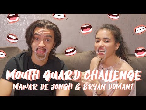 Mawar de Jongh & Bryan Domani - Mouth Guard Challenge