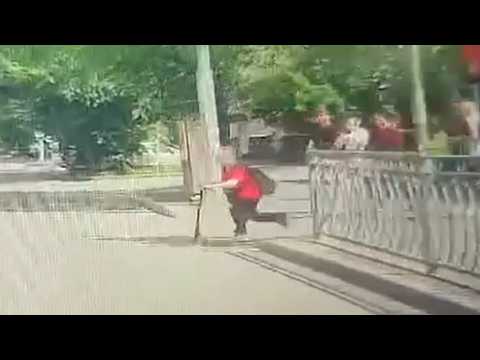 100 т. р. за сбитого на переходе самокатчика. Real Video