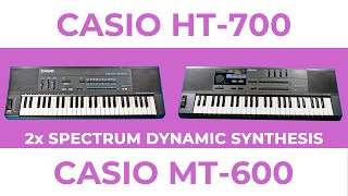 Video thumbnail for Casio Spectrum Dynamic synths ... HT-700 + MT-600 = HT-1300??? by Alfonse