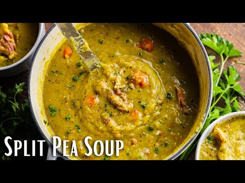 How to Make Split Pea Soup | The Stay At Home Chef