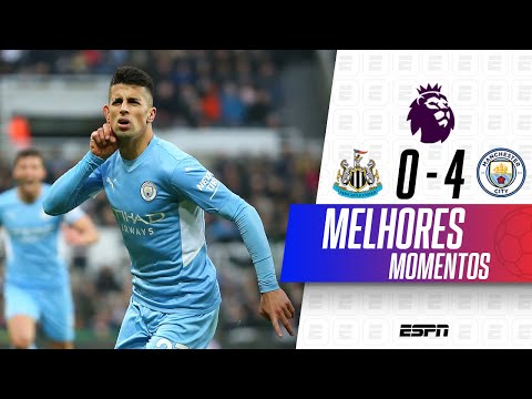 Gols e lances de Newcastle United x Manchester City