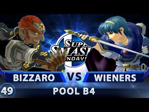 SSS 49 - Bizzaro Flame (Ganondorf) vs. OXY | Wieners (Marth) - SSBM Pool B4 - Smash Melee