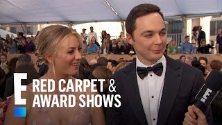 Are Kaley Cuoco and Jim Parsons Fighting? | E! Live from the Red Carpet