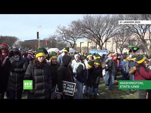 «Marche pour la vie» : des milliers de manifestants contre l’avortement à Washington