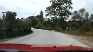 preview picture of video 'Drive from Skiathos Town New Harbour to Koukounaries May 2012'