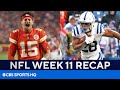 NFL Week 11 Recap: Chiefs 4-Game Win Streak, Colts Blow Out Bills, & MORE | CBS Sports HQ