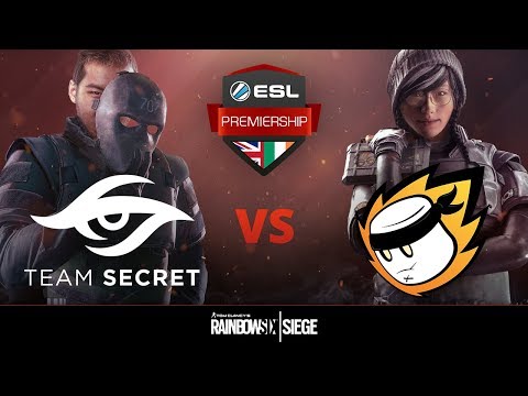 [Rainbow Six] Team Secret vs MnM Gaming - ESL Premiership Winter 2018 - Week 1