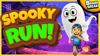 🟧 The Spooky Run! 🟧 Brain Break 🟧 Halloween Brain Breaks for Kids 🟧 Danny Go Inspired