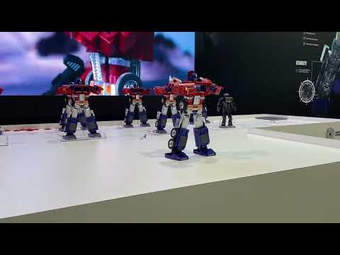 Robosen demoed the Optimus Prime transformer at CES 2023