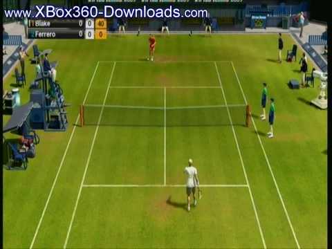 virtua tennis 2009 xbox 360 amorti