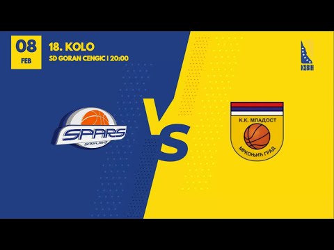 OKK Spars vs KK Mladost - 18. kolo - KSBIH - 2024/2025