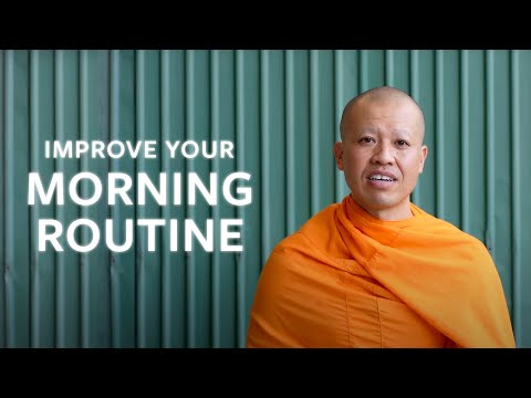 This Tibetan Monk Shares His Morning Routine