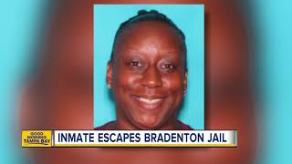 Deputies search for escaped inmate in Manatee County