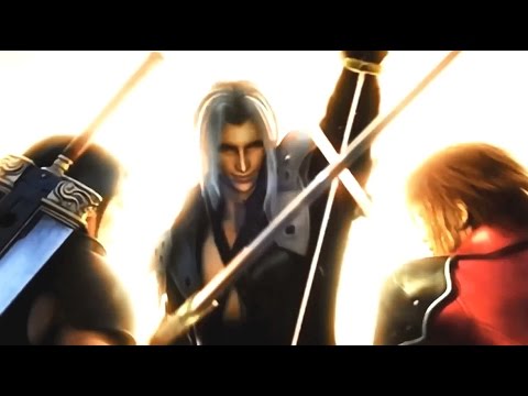 FFVII | SEPHIROTH VS GENESIS & ANGEAL (Crisis Core)