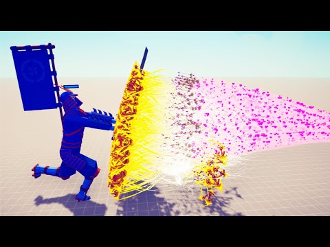 GIANT SHOGUN vs EVERY GOD - Totally Accurate Battle Simulator TABS