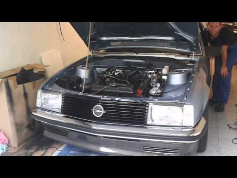 Mein Opel Rekord...Der erste Start nach 9 Jahren Restaurierung :)