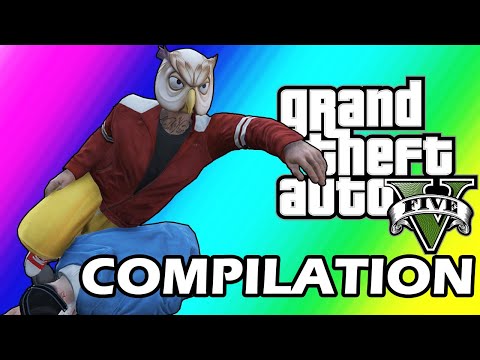 [8 hours] VanossGaming GTA V Best Funny Moments