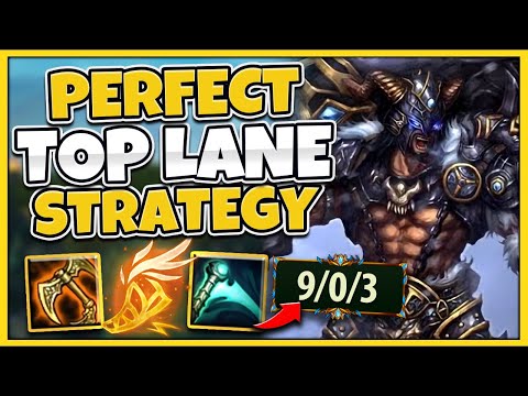 #1 TRYNDAMERE WORLD HOW TO STOMP TOP LANE EVERY GAME (INFORMATIVE GAMEPLAY) - League of Legends
