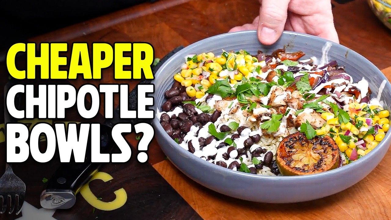 I Made Chipotle Bowls at Home for Half the Price (They're Better Too)