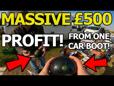 £500 Profit! From An Hour At The Car Boot Sale! - How To Collect Video Games For FREE! Episode #3