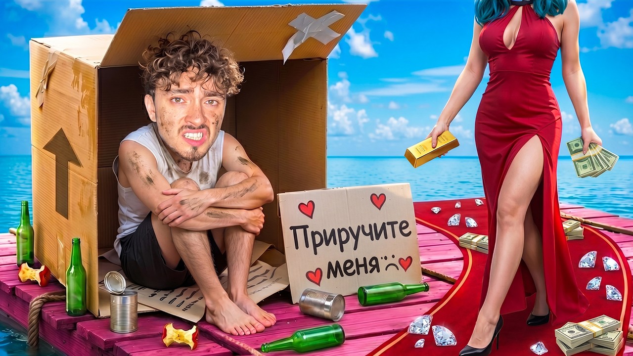БОГАЧИ УСЫНОВИЛИ МЕНЯ НА ПЛОТУ ДЛЯ МИЛЛИОНЕРОВ В МАЙНКРАФТ!