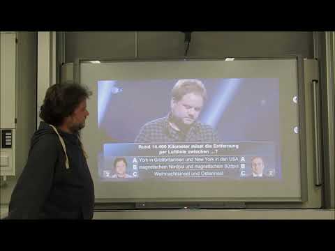 Die "Sendung mit dem Chemikanten" nimmt den "Quiz-Champion" vorweg!