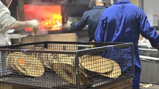 Lakewood Matzah Bakery with the Special Shitas Hurosh chumra Matzhoz run!
