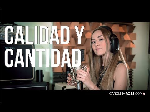 Calidad y cantidad - La arrolladora banda el Limón (Carolina Ross cover) En Vivo Sesión Estudio