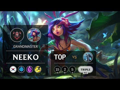 Neeko Top vs Volibear - KR Grandmaster Patch 9.10