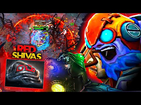 LENS TINKER WITH HIS RARE BLOODY SHIVA'S GUARD | DOTA 2 7.32C | LENS TINKER.