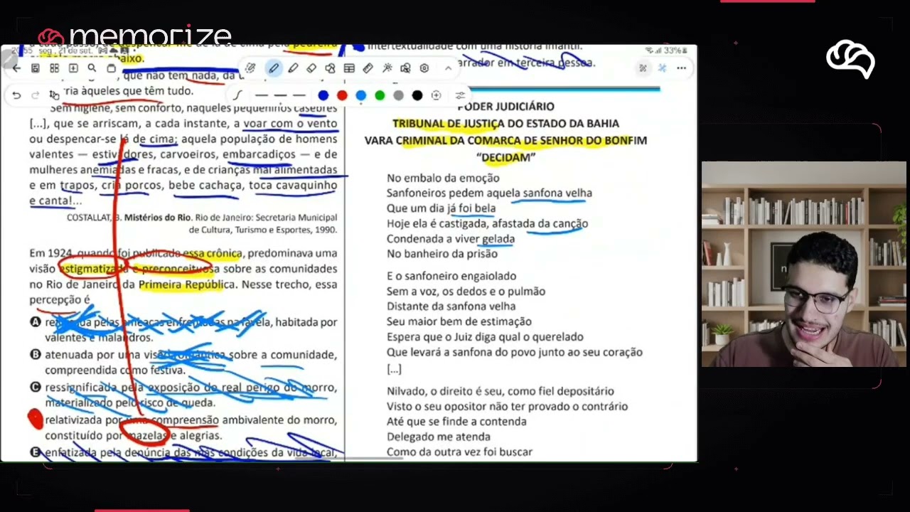 Resolução em Vídeo — Questão 34 ENEM 2025 Belém