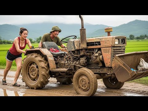 16-Year-Old Genius Girl: Restores Abandoned Tractor in 48 Hours!