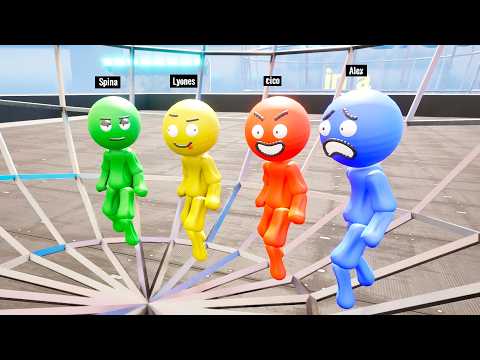 4 AMICI IN UNA PALLA! IL GIOCO DI AMICIZIA IMPOSSIBILE!