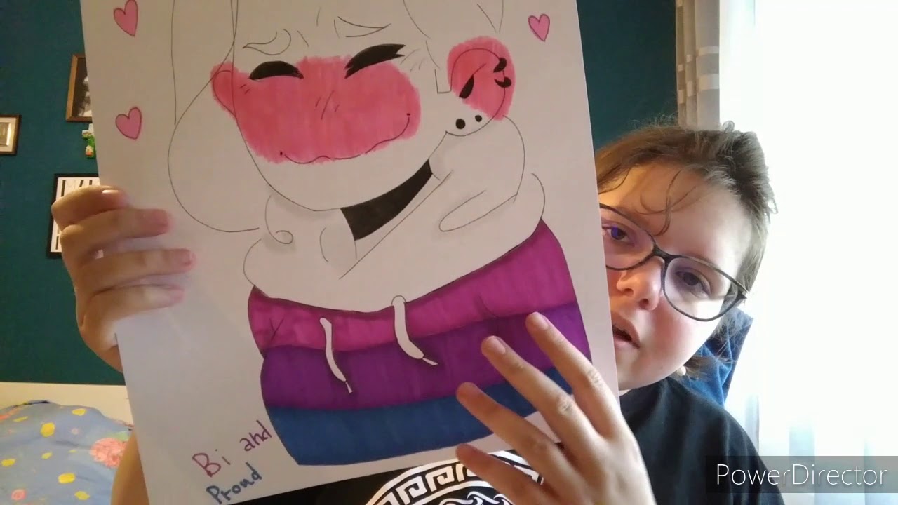 JE VOUS MONTRE MES DESSINS AU FORMAT A3 !! 😄🖍🏳️‍🌈