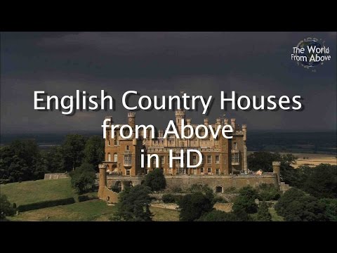 English Country Houses from Above in High Definition - HD