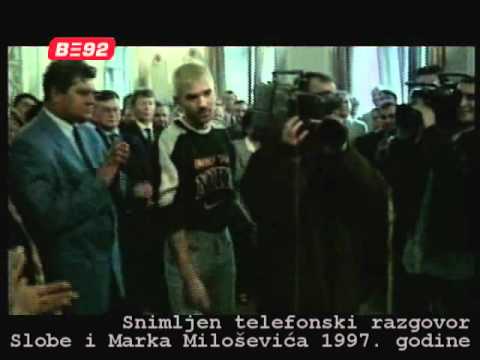 Sloba i Marko Milosevic - telefonski razgovor `97.