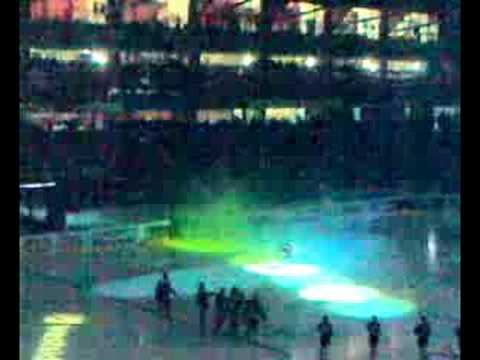 SCB - Kloten Flyers 19.09.08 Entrée des joueurs de Bern