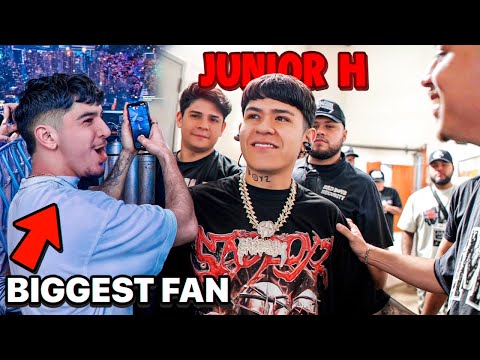 Thumbnail for I TOOK A SUPER FAN BACKSTAGE TO MEET JUNIOR H!!! by Junior h