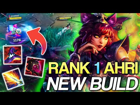 Rank 1 Ahri teaches you how to CARRY LOW ELO with NEW AHRI BUILD