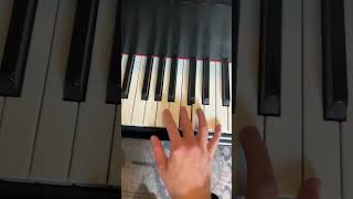 How to play an F Major Arpeggio With Your RH #shortsvideo