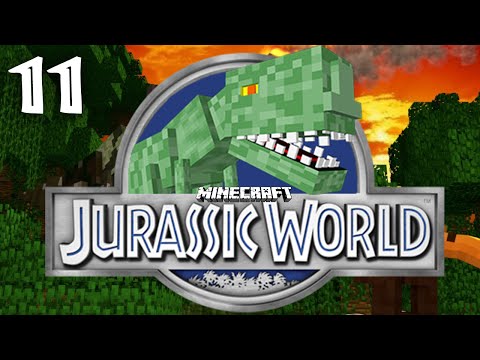 Minecraft Jurassic World - Episode 11 - ADULT T-REX! (Modded Let's Play)