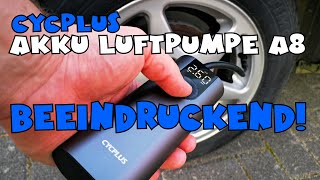 Cycplus A8 mobile Akku-Luftpumpe 10 bar