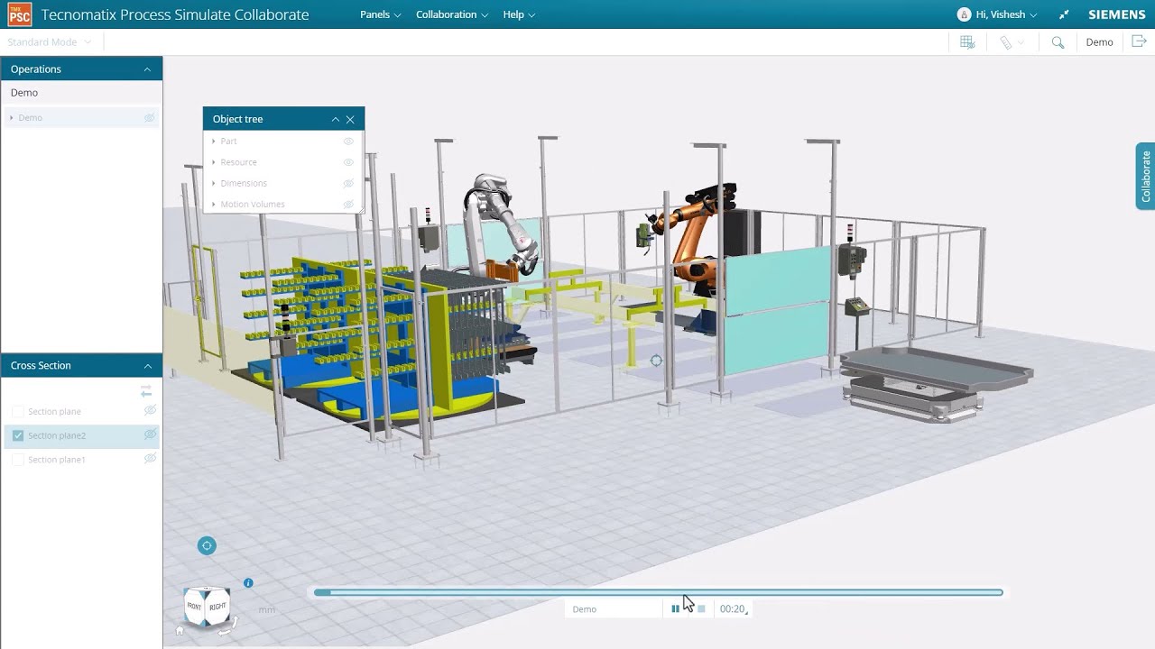 Advancing 3D collaboration on Process Simulate studies with Tecnomatix Process Simulate Collaborate