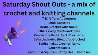 Saturday shout outs and a really funny story