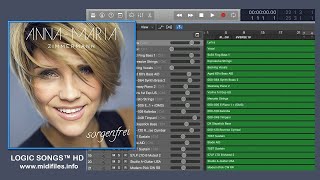 Anna-Maria Zimmermann - 1, 2, 3, 4 Heute Nacht da feiern wir! (Logic Song™ HD Instrumentalversion)