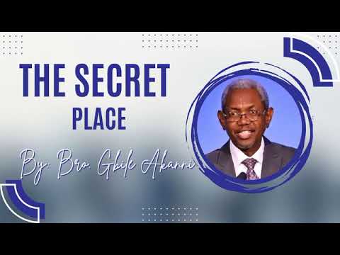 THE SECRET PLACE BY GBILE AKANNI