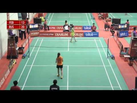 Febby Angguni A  (PB DJARUM) VS Rusydina Antardayu Rio Dingin (TANGKAS SPECS)