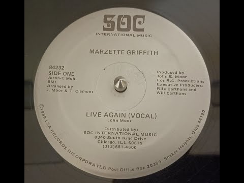 Marzette Griffith - Live Again (1988) [Boogie/Modern-Soul] HQ